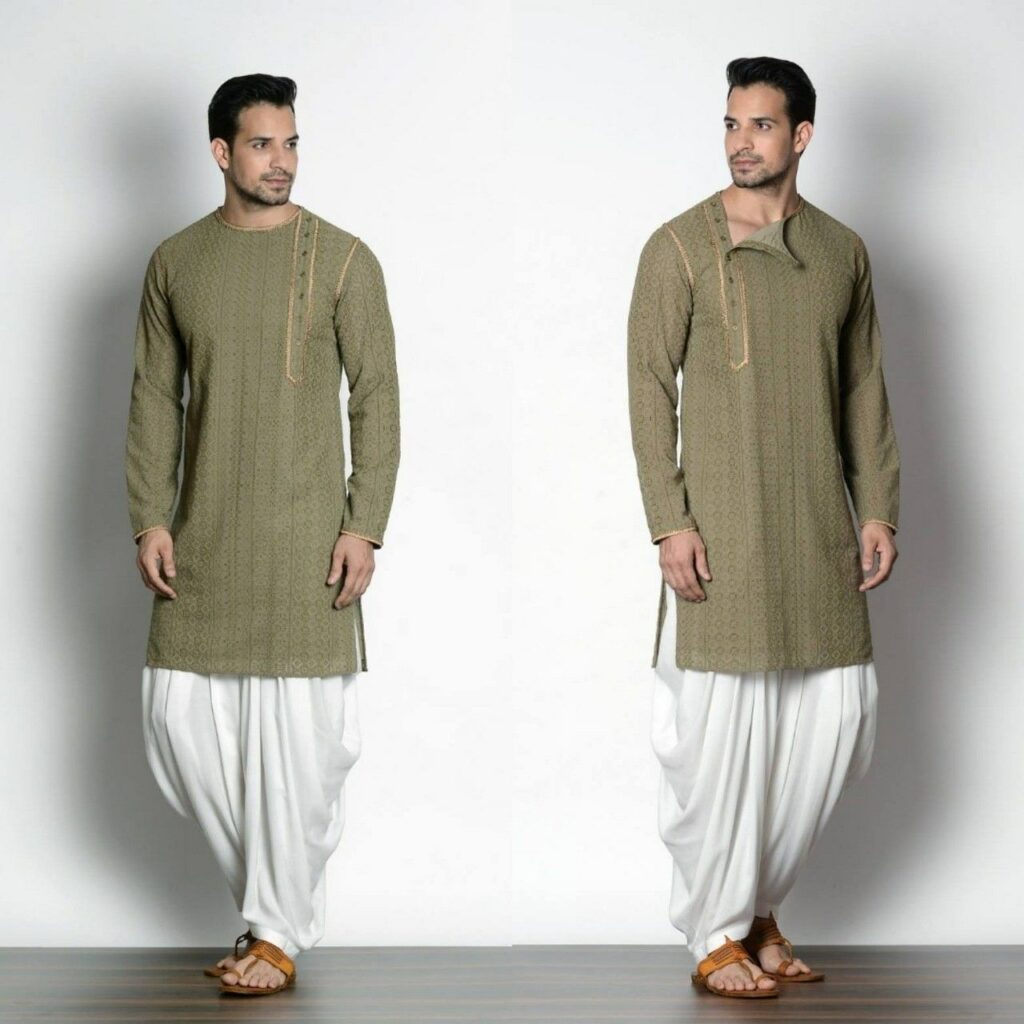 Traditional dress of Bengal for men 