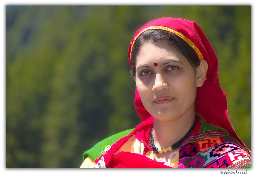 Traditional Dress of Himachal Pradesh For Women