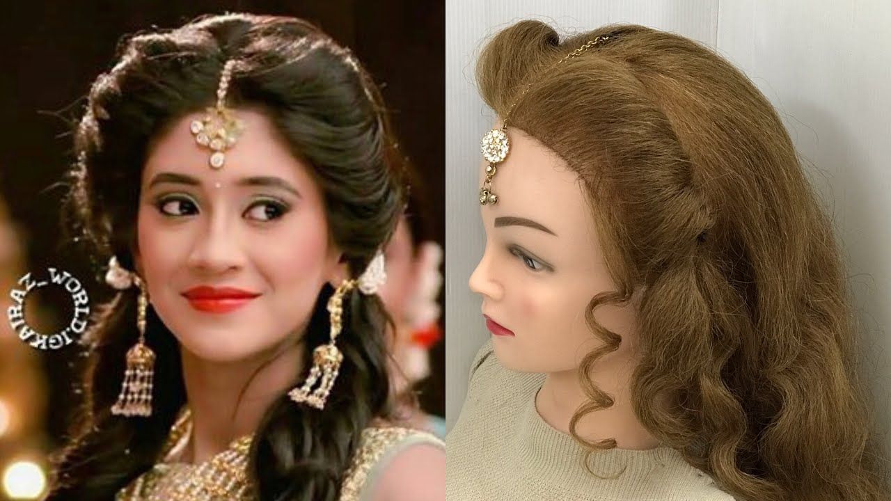 Pinterest: @cutipieanu #hairs #weddinghair #bun #bridehair | Bridal hair  buns, Hair style vedio, Long hair styles