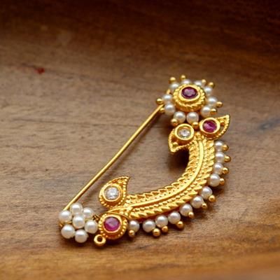 Goan Traditional Jewelry for Nose